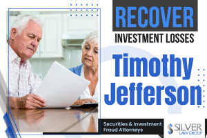 Timothy Jefferson (CRD# 5004750, aka Tim Jefferson, Timothy Fleming Jefferson) is a previously registered broker and investment advisor last employed with Aegis Capital Corp. (CRD# 15007) of Brentwood, TN. His previous employers include Ameriprise Financial Services, LLC (CRD# 6363) and Metlife Securities Inc. (CRD# 14251), of Franklin, TN, and Metropolitan Life Insurance Company (CRD# 4095) of Fayetteville, TN. He has been in the industry since 2005.
Ameriprise discharged Jefferson on 10/16/2023 for “impermissible use of account login credentials for one client, his spouse.”
On 5/16/2024, his spouse filed a customer dispute alleging that her husband, also her advisor, had accessed her account and misappropriated funds from her accounts. This claim is currently pending.