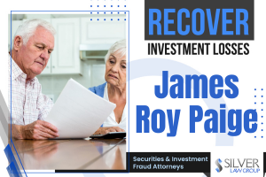 James Roy Paige (CRD# 1726609) is a broker and investment advisor currently registered with Wells Fargo Clearing Services, LLC (CRD# 19616) of Vero Beach, FL. Previously, he was registered with Morgan Stanley, (CRD# 8209 and CRD# 7556) also of Vero Beach, and Blinder, Robinson & Co., Inc. (CRD# 5096, no location given.) He has been in the industry since 1987.
In a dispute filed on 2/6/2024, a customer alleged that Paige made recommendations to them that were “unsuitable and too risky for Claimants' investment knowledge and needs.”  No requested damages are listed.